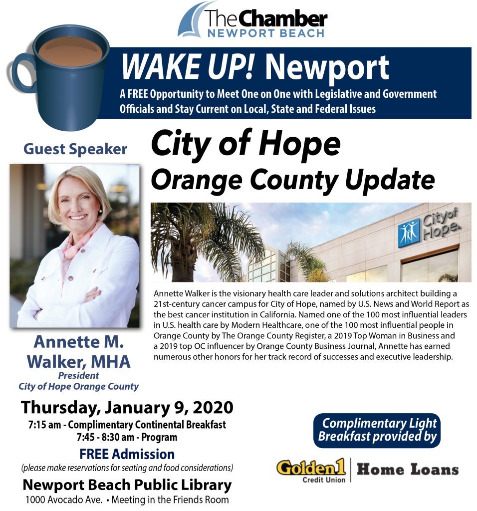 January-WAKE-UP-Newport–City-of-Hope-Orange-County-Update-with-President-Annette-Walker,-MHA